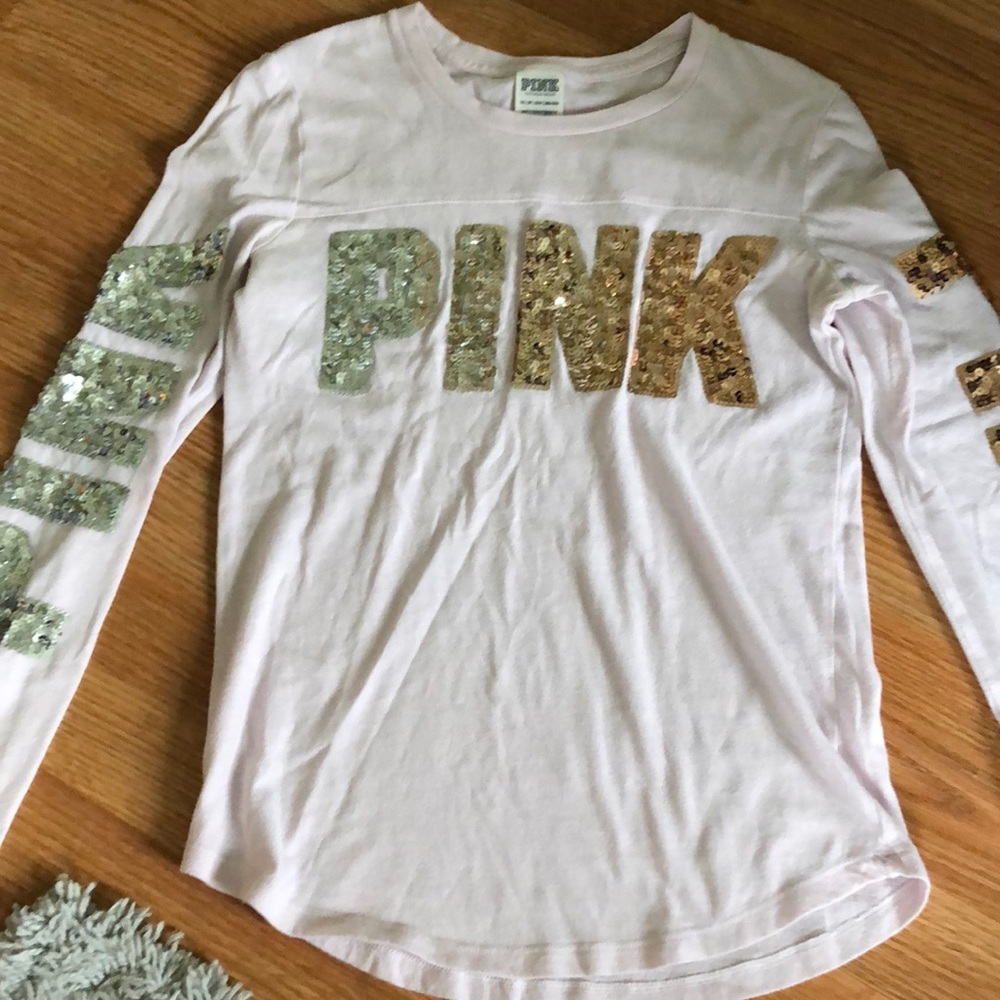 Pink long sleeve shirt